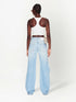 Toybox Painted wide-leg jeans